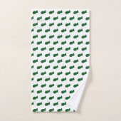 Groene vis bad handdoek (Handdoek)