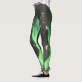 Groene vlam leggings (Links)
