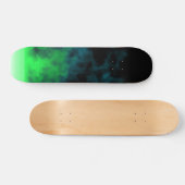 Groene vlam skateboard (Horizontaal)