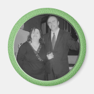 Groene vlek lijst magneet