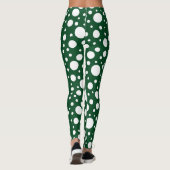 Groene Vlekken Leggings (Achterkant)