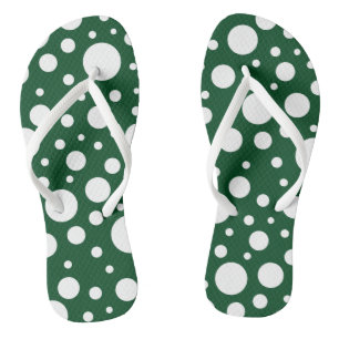 Groene Vlekken Teenslippers