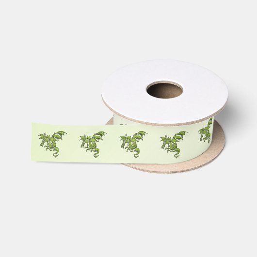 Groene vliegende draak  lint (Spoel)