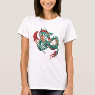 Groene Vliegende Draak T-shirt