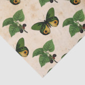  groene vlinders ontkoppelen tissuepapier (Detail)