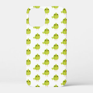 Groene Vogel Cartoon iPhone 12 Mini Hoesje