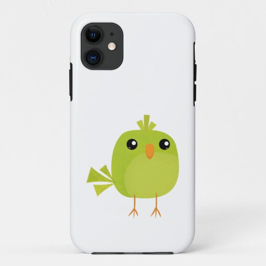 Groene Vogel Cartoon Case-Mate iPhone Case (Achterkant)