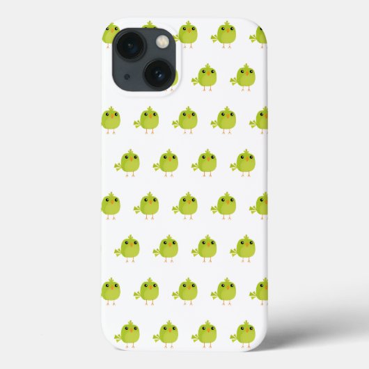 Groene Vogel Cartoon   Case-Mate iPhone Case (Achterkant)