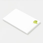 Groene Vogel Cartoon   Post-it® Notes (Schuin)