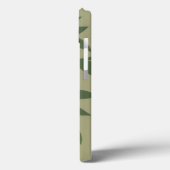 Groene vogel op Groene Tak Case-Mate iPhone Case (Achterkant / Links)