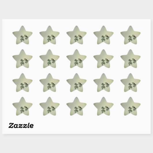 Groene vogel stickers (Vel)
