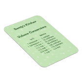 Groene Volume Conversie Koken Magneet (Rechterzijde)