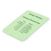 Groene Volume Conversie Koken Magneet (Linkerzijde)