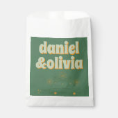 Groene Vosvos Minimal Wedding Bedankzakje (Voorkant)