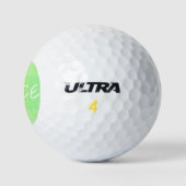 Groene vrede golfballen (Logo)