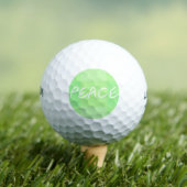 Groene vrede golfballen (Insitu Shirt)