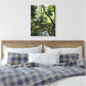 "Groene vrede", Muir Bossen Canvas Afdruk (Insitu (Slaapkamer))