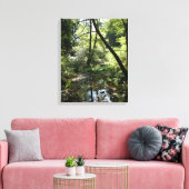 "Groene vrede", Muir Bossen Canvas Afdruk (Insitu (Woonkamer))