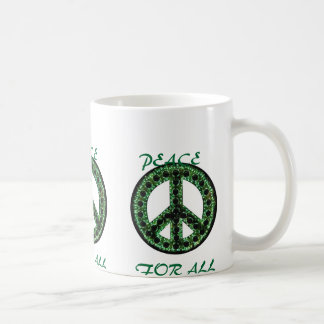 groene vrede voor alle mok