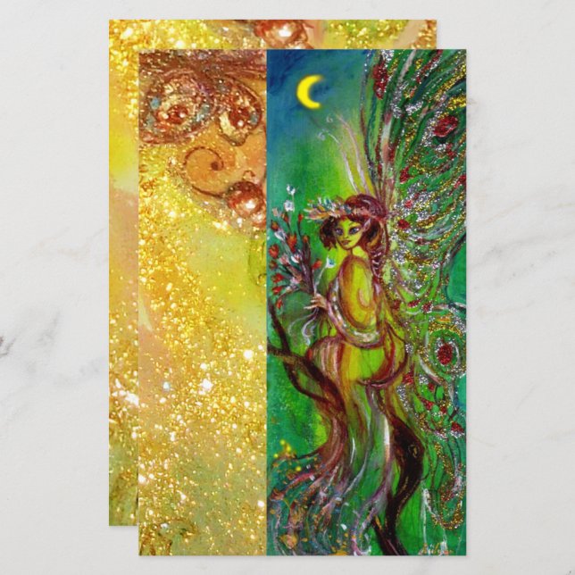 GROENE VRIJHEID IN MOONLIGHT Fantasy (Voorkant / Achterkant)