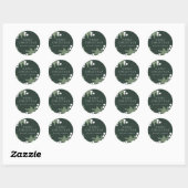 Groene Vrolijk Sticker (Vel)