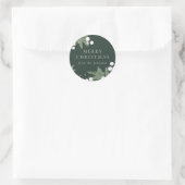 Groene Vrolijk Sticker (Tas)