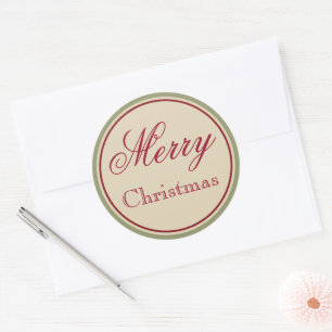  groene vrolijke kerst Stickers