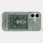 Groene Vrouw - Steen Case-Mate iPhone Case (Achterkant (horizontaal))