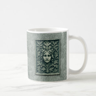 Groene vrouw - Stone Koffiemok