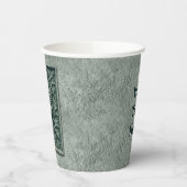 Groene vrouw - Stone Papieren Bekers (Links)