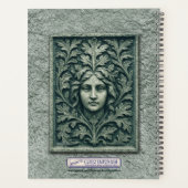 Groene vrouw - Stone Planner (Achterkant)