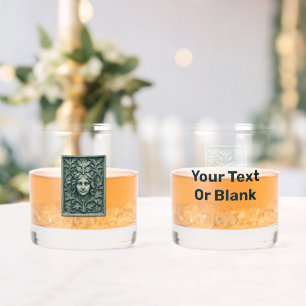 Groene vrouw - Stone Whisky Glas