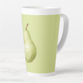 Groene Vrucht Peer Latte Mok (Rechterhoek)