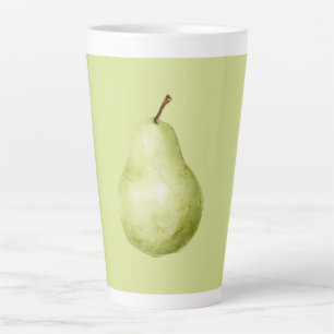 Groene Vrucht Peer Latte Mok
