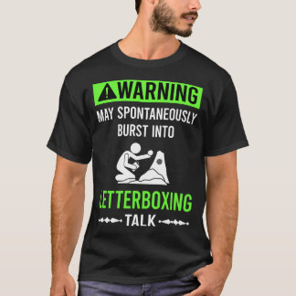 Groene Waarschuwingsbriefboxen T-shirt