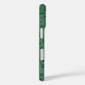 Groene waterdruppels Case-Mate iPhone case (Achterkant / Rechts)