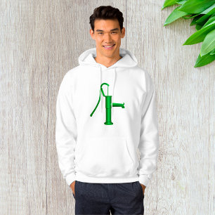 Groene Waterpomp Mannen Hoodie