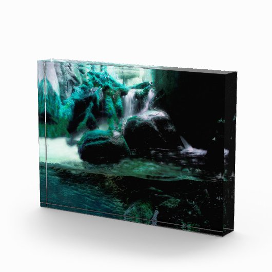 Groene waterval fotoblokken (Rechts)