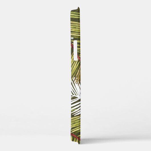 Groene Waterverf bladeren: naadloze illustratie Case-Mate iPhone Case (Achterkant / Rechts)