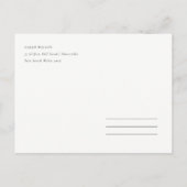 GROENE WATERVERF DESERT CACTUS BEWAREN DE DATUM AANKONDIGINGSKAART (Achterkant)