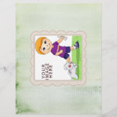 Groene Waterverf-immunisatiekaart (Achterkant)