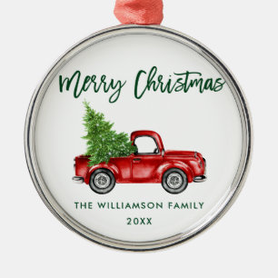 Groene Waterverf rood voetstuk penseel Metalen Ornament