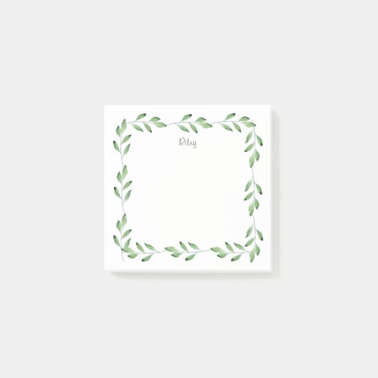 Groene Waterverf verliest Lijst Post-it® Notes (Voorkant)