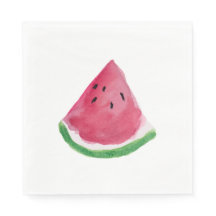 Groene Waterverf Watermeloen