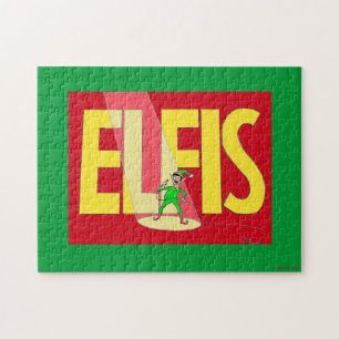 Groene Weeni "Elfis" puzzel