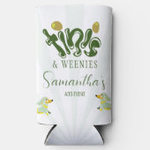 Groene Weenies & Tinis Grappig Martini Verjaardags (Voorkant)