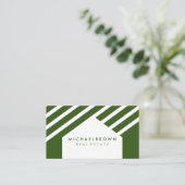 Groene weg visitekaartje (Staand voorkant)