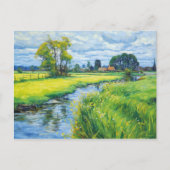 Groene weiden langs de Havel Briefkaart (Voorkant)