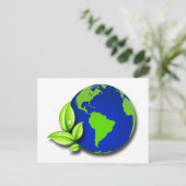 GROENE WERELD BRIEFKAART (Staand voorkant)