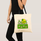 Groene wereld tote bag (Voorkant (product))